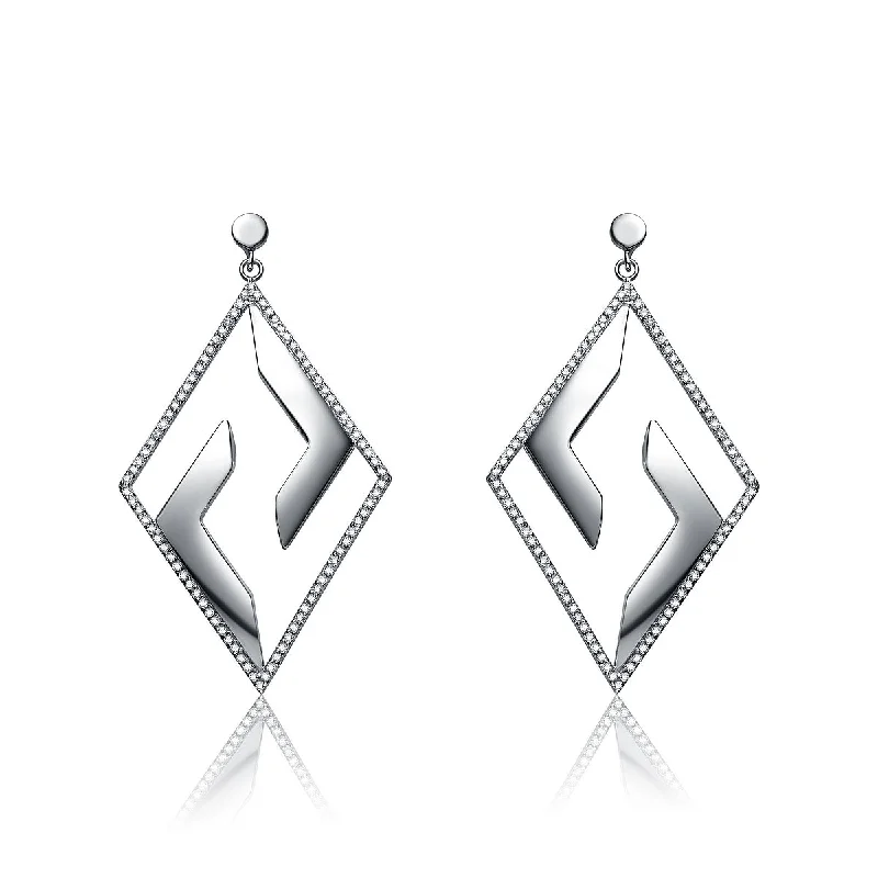 Most Robust Earrings-Gabrielle Modernist Argyle Last Pair Earrings