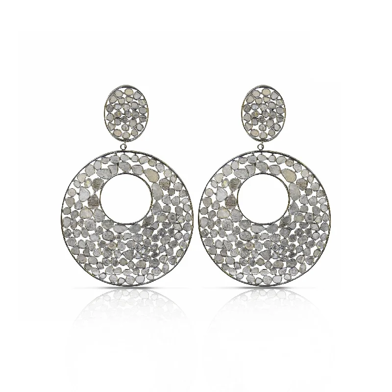 Earrings Grip Rules-Disco Diamond Earrings