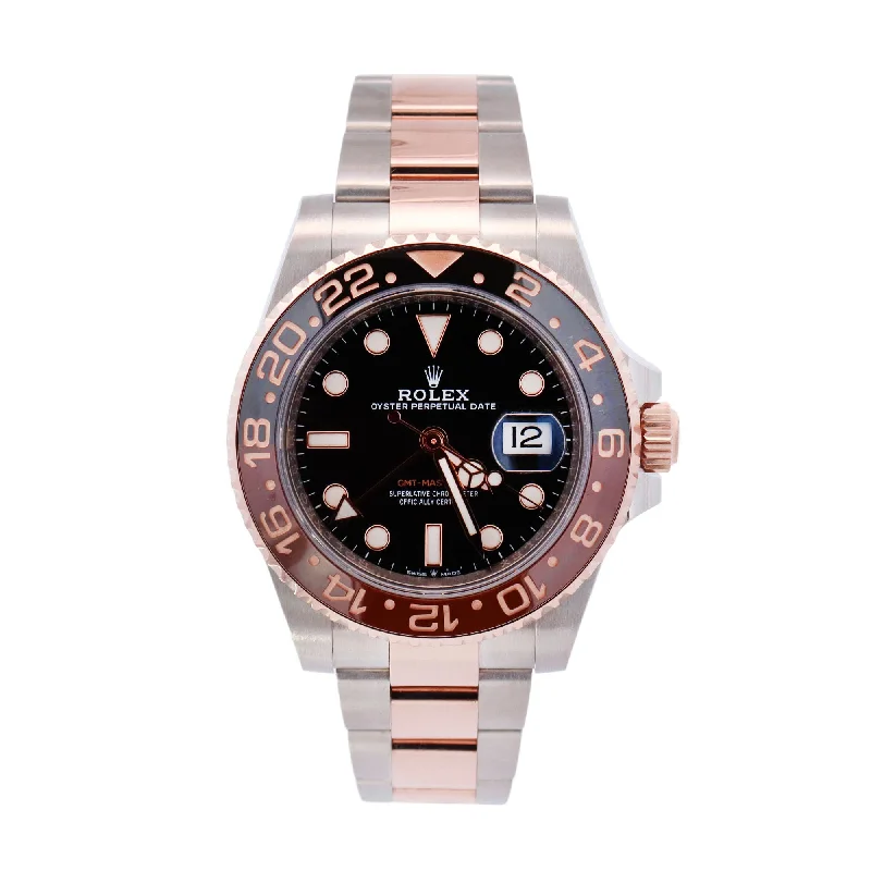 Watches For Rich Hues-Rolex GMT-Master II 40mm Black Dial Watch Ref# 126711CHNR