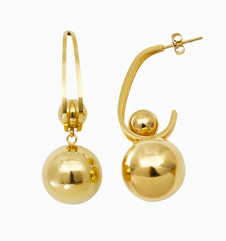 Earrings For Hot Days-Rosalind Sphere Earrings