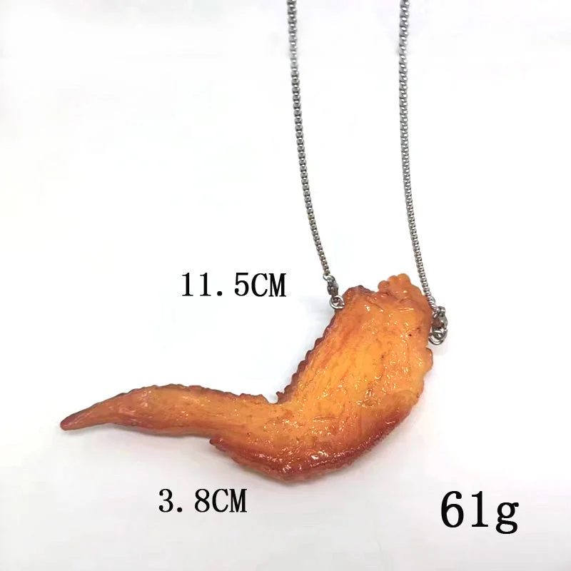 Orleans Chicken Wings Necklace