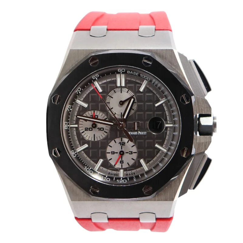 Watches For Loose Layers-Audemars Piguet Royal Oak 44mm Grey Dial Watch Ref# 26400IO.OO.A004CA.01