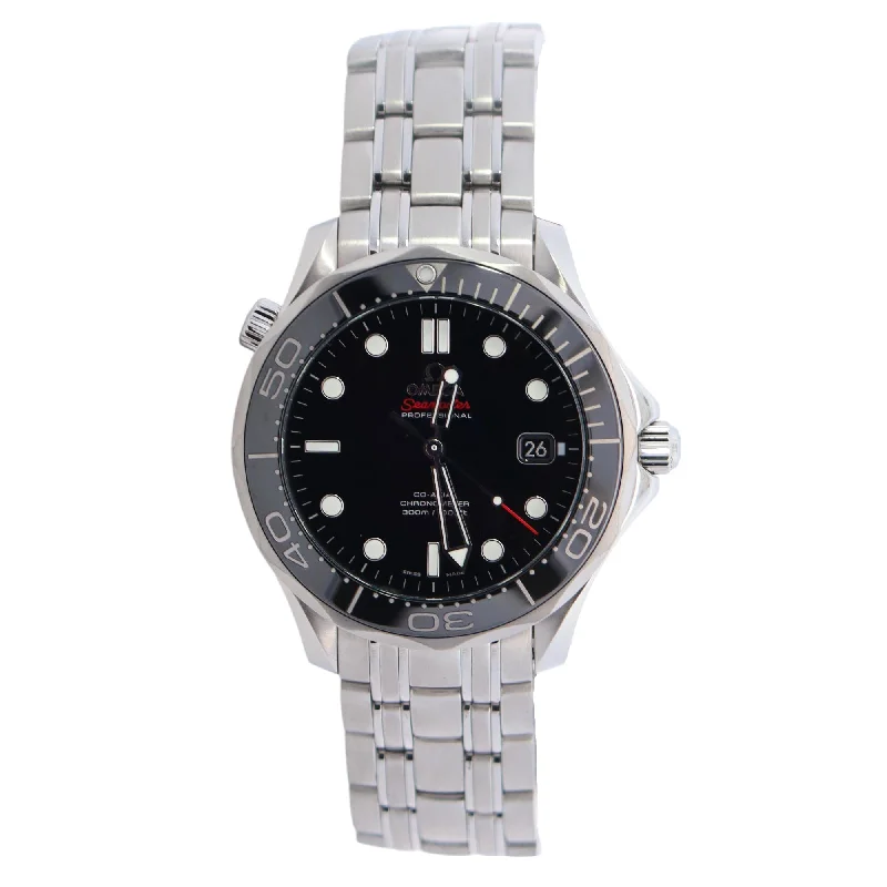 Watches For Stacked Appeal-Omega Seamaster 41mm Black Dial Ref# 212.30.41.20.01.003