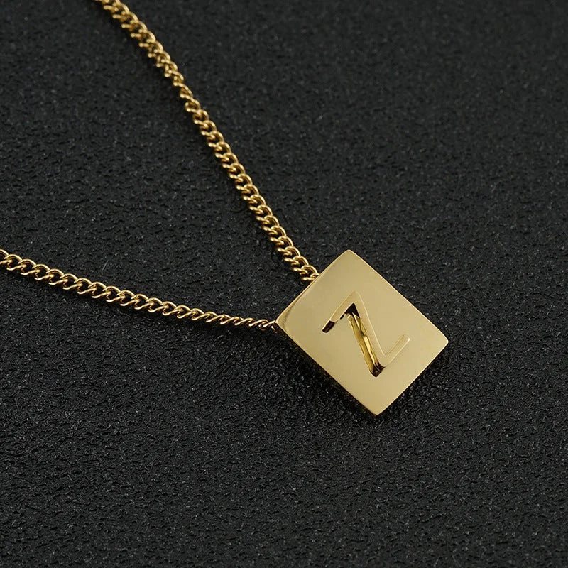 Gold Z (Including Chain)