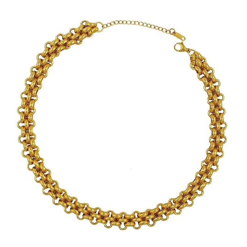 Ys205 Gold Necklace 40 5