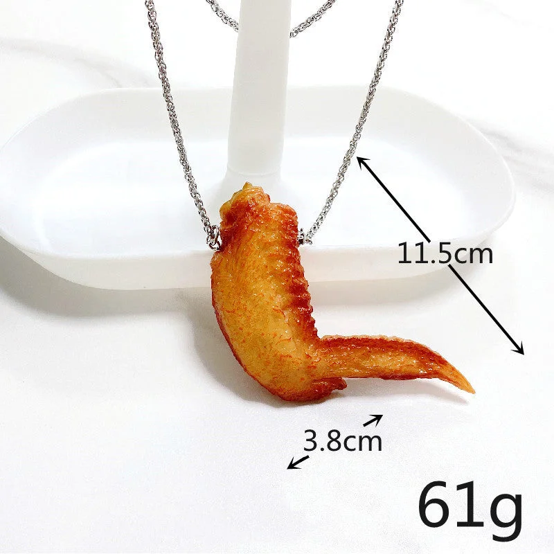 Orleans Chicken Wings Boutique Necklace 70cm