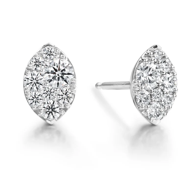 Best Thick Earrings-Tessa Navette Earrings