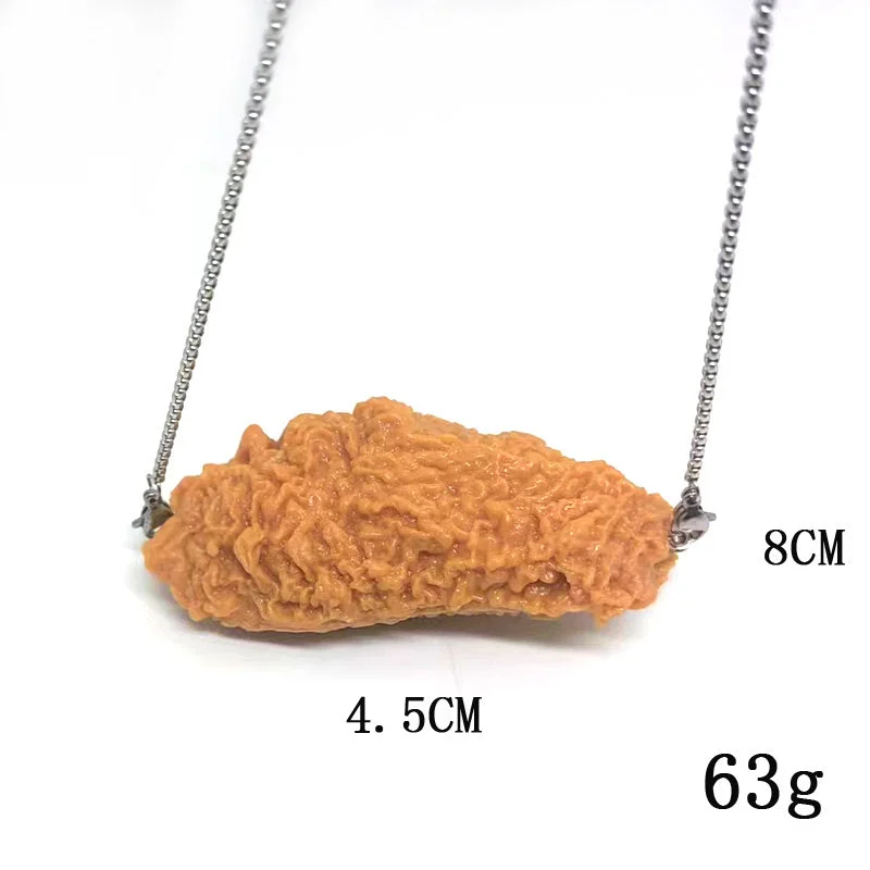 Fried Chicken Wing Necklace