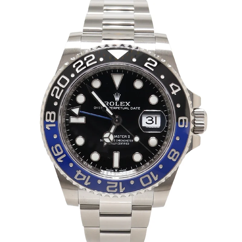 Best High Watches-Rolex GMT-Master II 40mm Black Dial Watch Ref# 126710BLNR