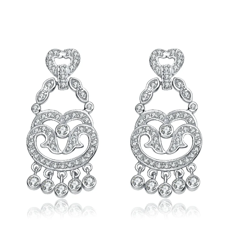 Earrings Stay Hints-Emma Accent Chandelier Earrings