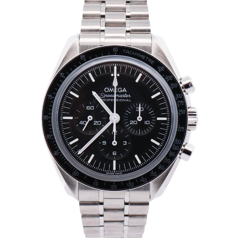 Watches For Loud Days-Omega Speedmaster 42mm Black Dial Watch Ref# 310.30.42.50.01.002