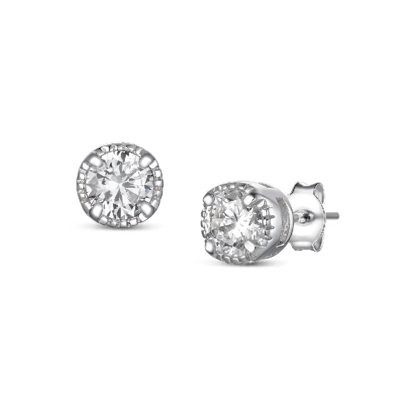 Earrings For Thick Ears-Triomphe Stud Earrings