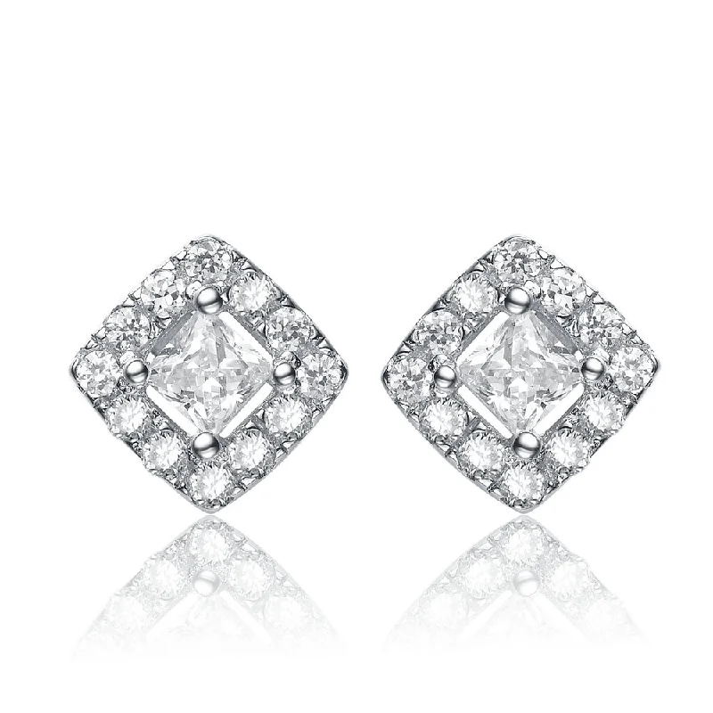 Earrings Wear Feel-Sophie Square Shape Drop Last Pair Earrings