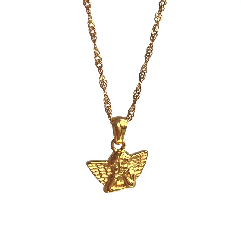 Angel Pendant Necklace