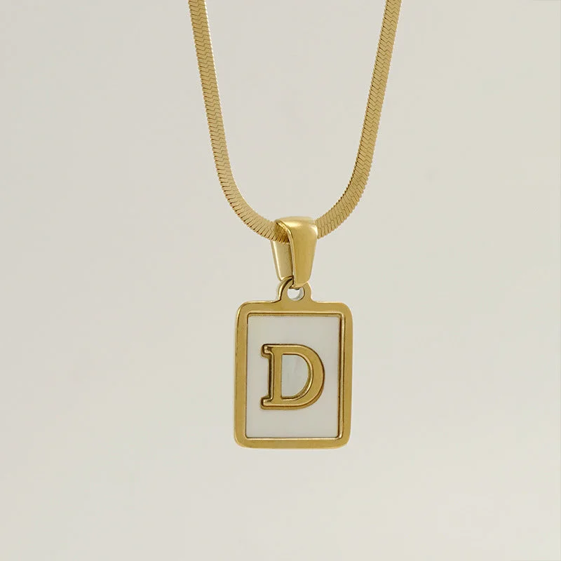 Letter D [Including Chain]]