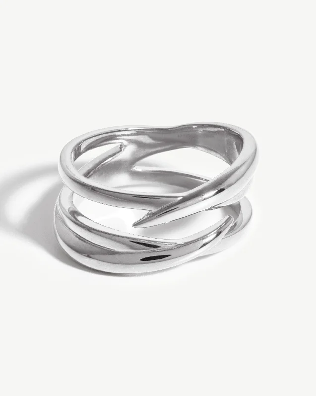 Reborn Rings-Claw Entwine Ring | Sterling Silver