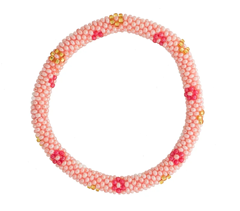 Bracelets Steal Deals-Roll-On® Bracelet <br> Flamingo Flower