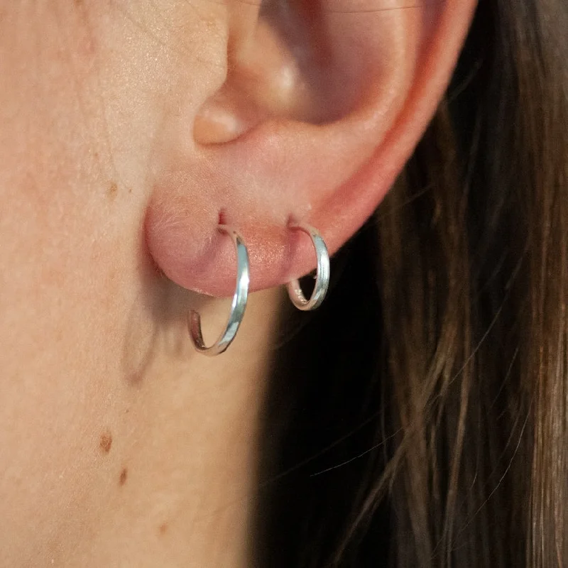 Cool Earrings For Style-Classic Huggie Hoop Earrings by Christina Kober