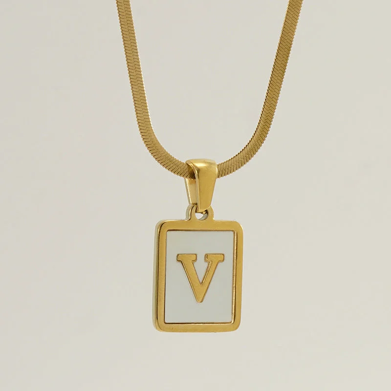 Letter V [Including Chain]]