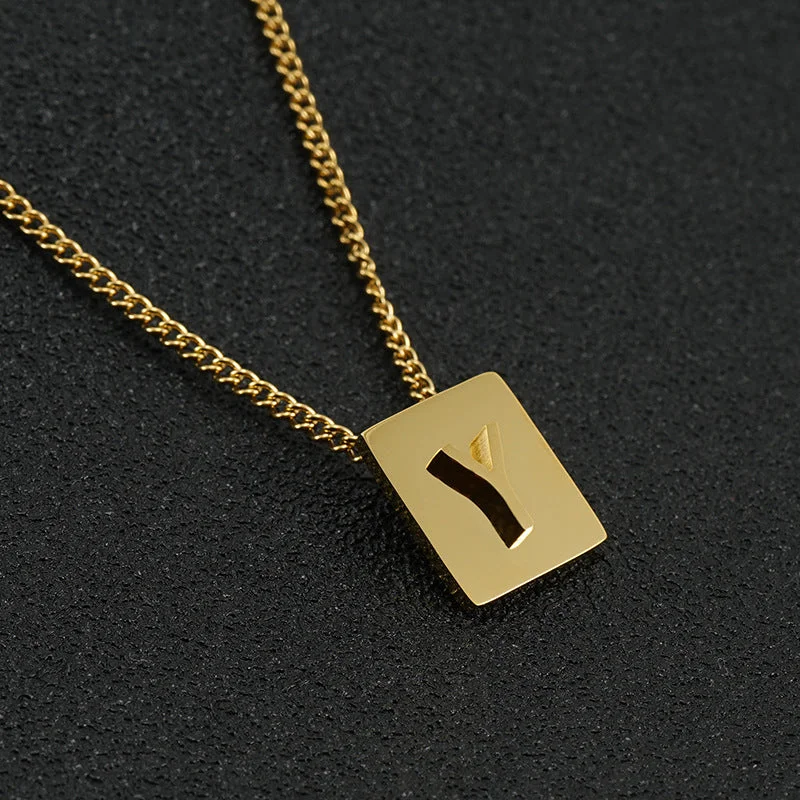 Gold Y (Including Chain)