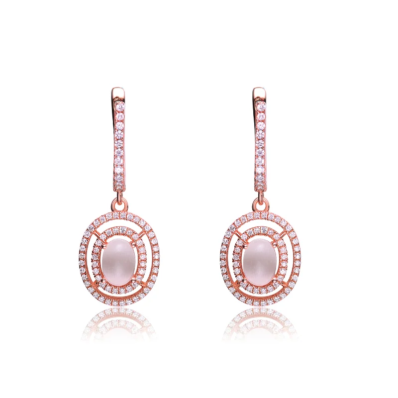 Earrings For Small Meets-Isabelle Frosty Cubic Zirconia Earrings