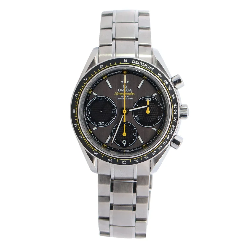 Top Watches For Swift Wear-Omega Speedmaster 40mm Grey Dial Watch Ref# 326.30.40.50.06.001