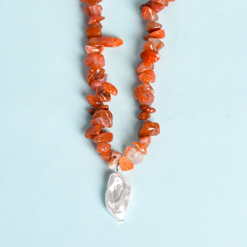 Red Agate Pearl