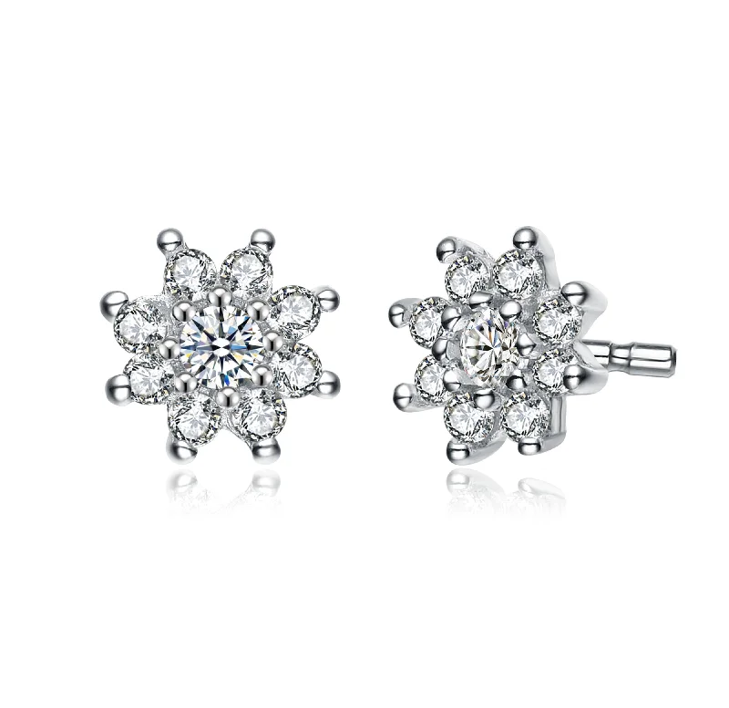 Best Tall Earrings-Sophie Midi Flower Earrings