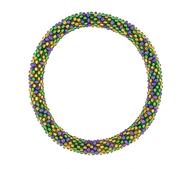 Bracelets For Dense Curls-8 inch Roll-On® Bracelet <br> Cajun Carnival