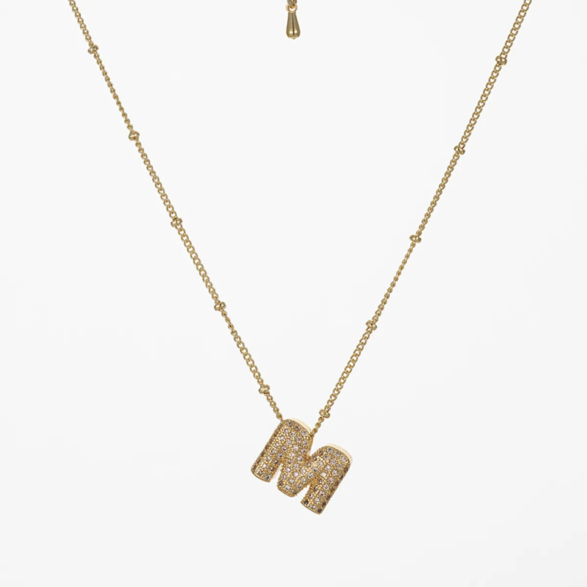 X10818-Gold (Letter M)