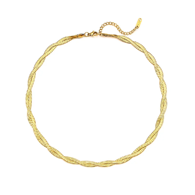 Double-Layer Necklace-Gold