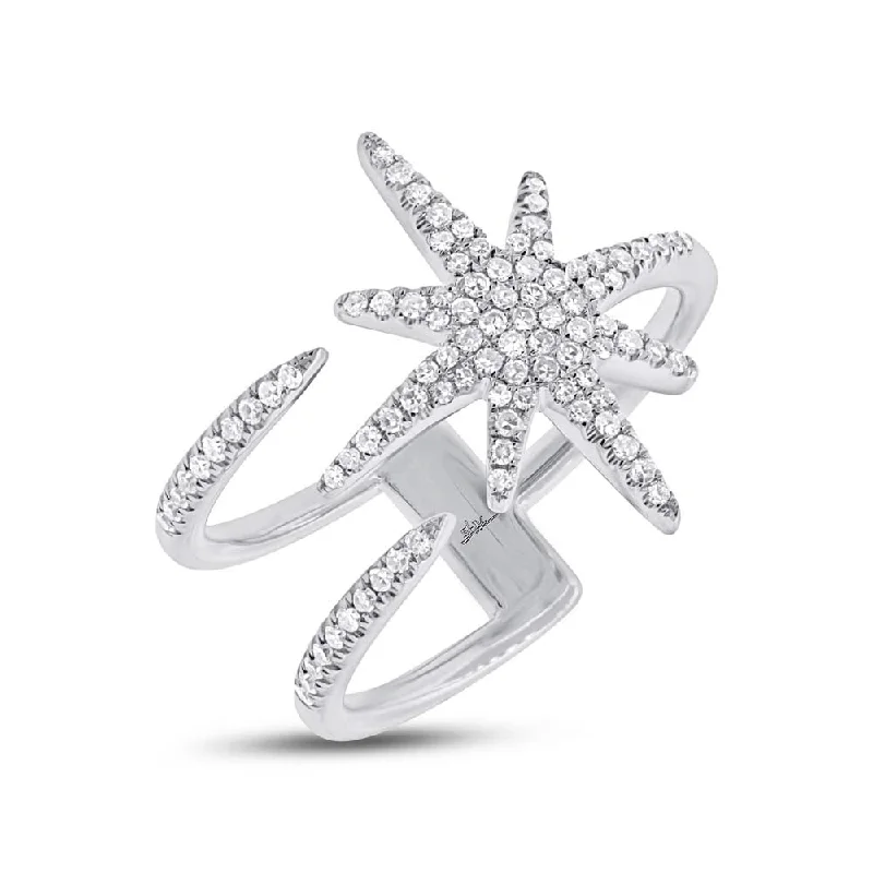 Rings Slip Rules-Diamond Star Ring