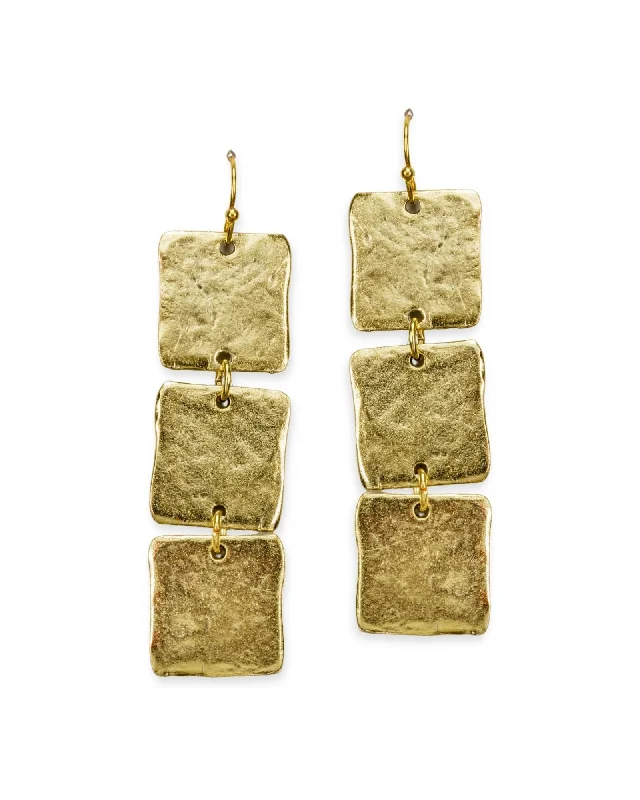 Earrings For Snack Runs-Geometric Dangle Earring (ER239)