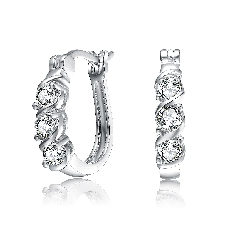 Earrings Glint Rating-Raquelle Midi Hoop Earrings