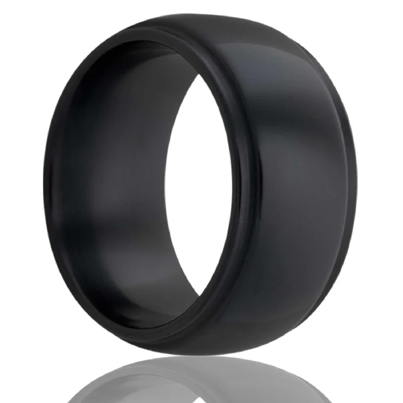 Choice Rings For Rapid Glam-Dome Edge Zirconium Ring