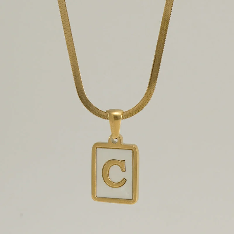 Letter C [Including Chain]]