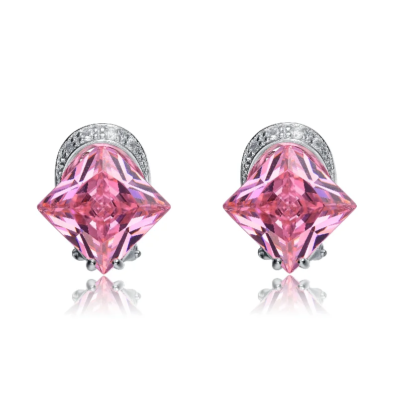 Earrings For Rebel Style-La Scène Large Solitaire Earrings