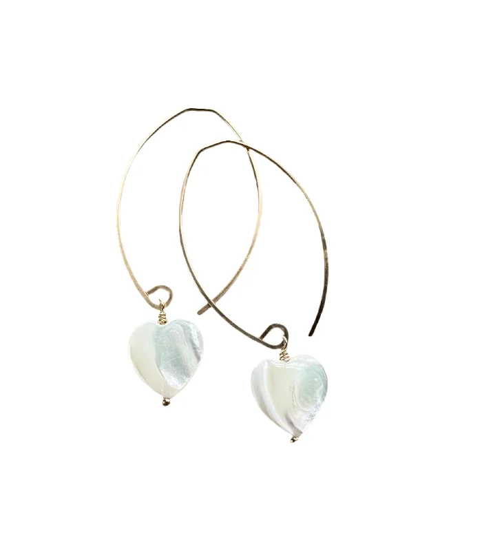 Earrings Form Rating-earrings . mother of pearl hearts