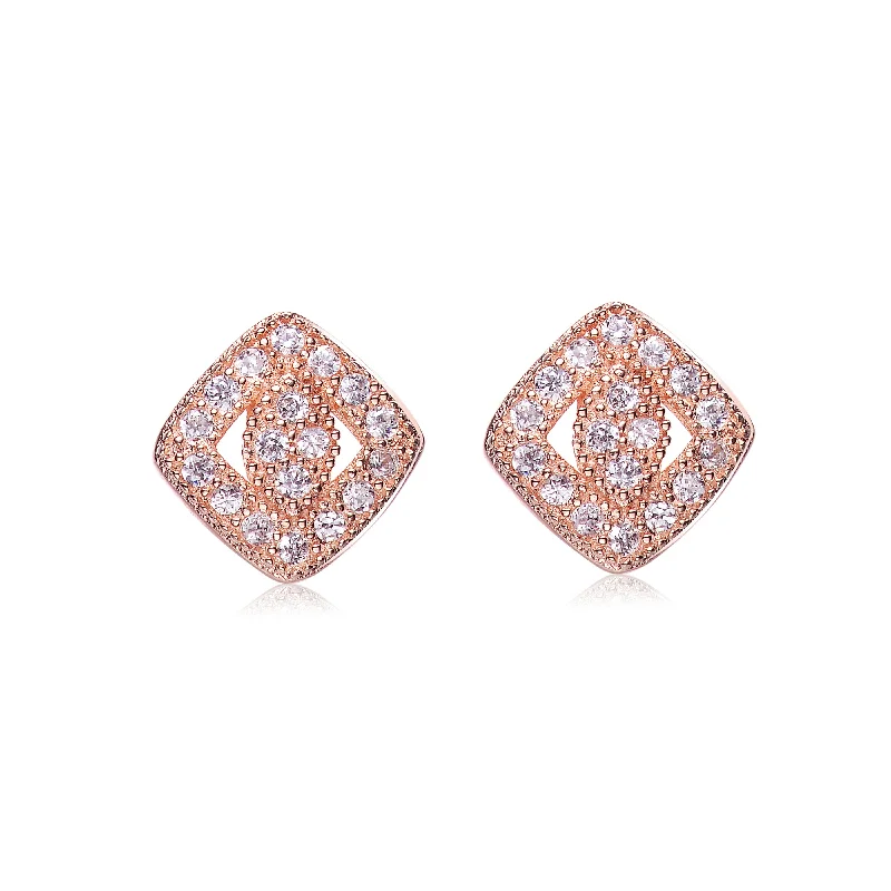 Earrings For Round Cheeks-Louise Elegance Earrings