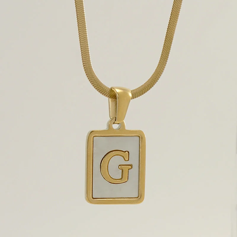 Letter G [Including Chain]]