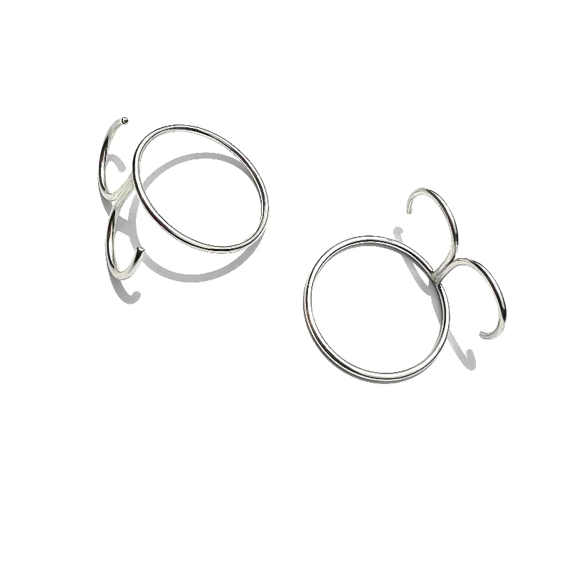 Rings Niche Gems-MPR x NU/NUDE Circle-Cercle Double Ring