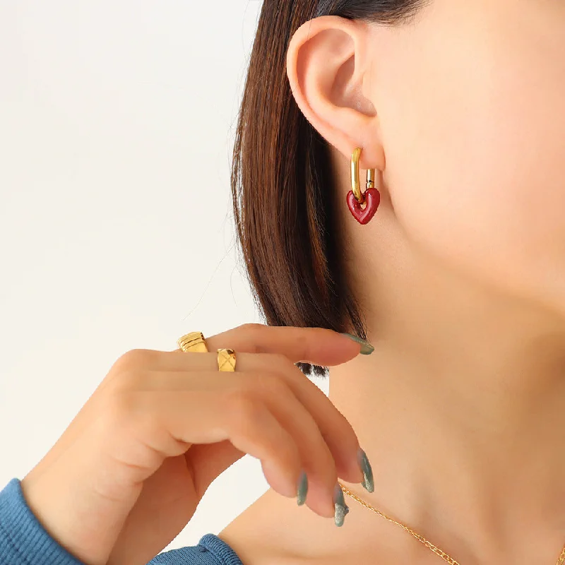 F604-Gold Earrings