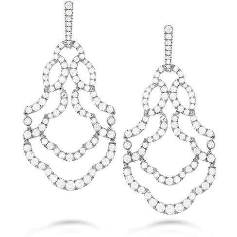 Earrings For Close Gifts-Hearts On Fire Lorelei Chandelier Diamond Earrings