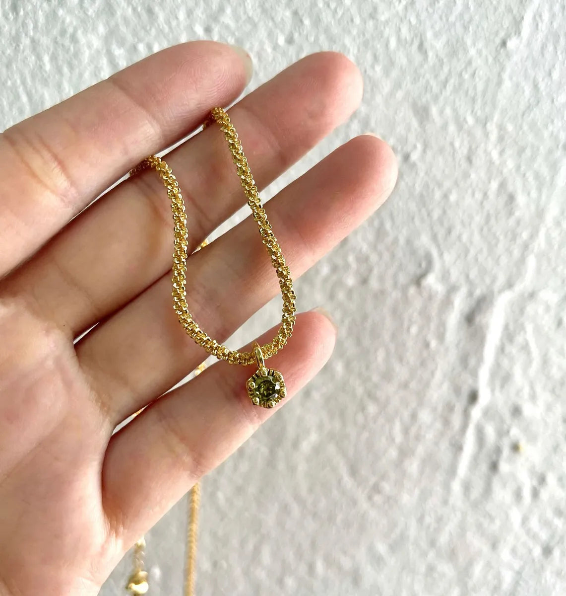 Mini Necklace Yellow Gold