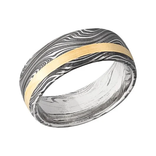 Rings For Hectic Gleam-Damascus Ring