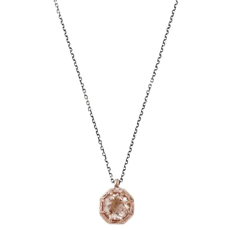 Necklaces Glow Advice-Morganite Necklace