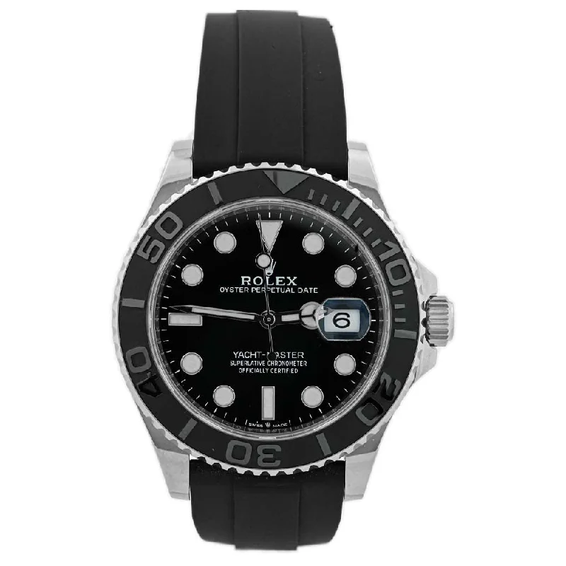 Watches For Hectic Days-Rolex Yacht-Master 42mm Black Dial Watch Ref# 226659