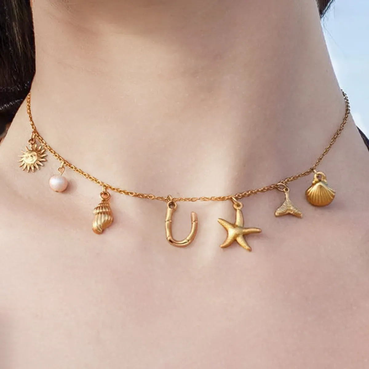 Necklace-Letter U