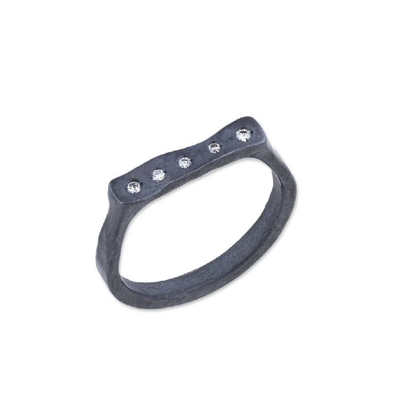 Rings Switch Ideas-Diamond Contemporary Ring