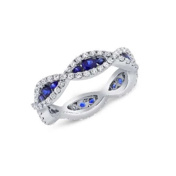 Rings Wear Resilience-Sapphire and Diamond Ring